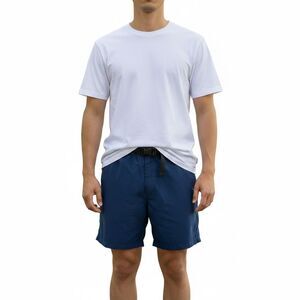 Patagonia Men's Navy Blue Nylon Belted Shorts
